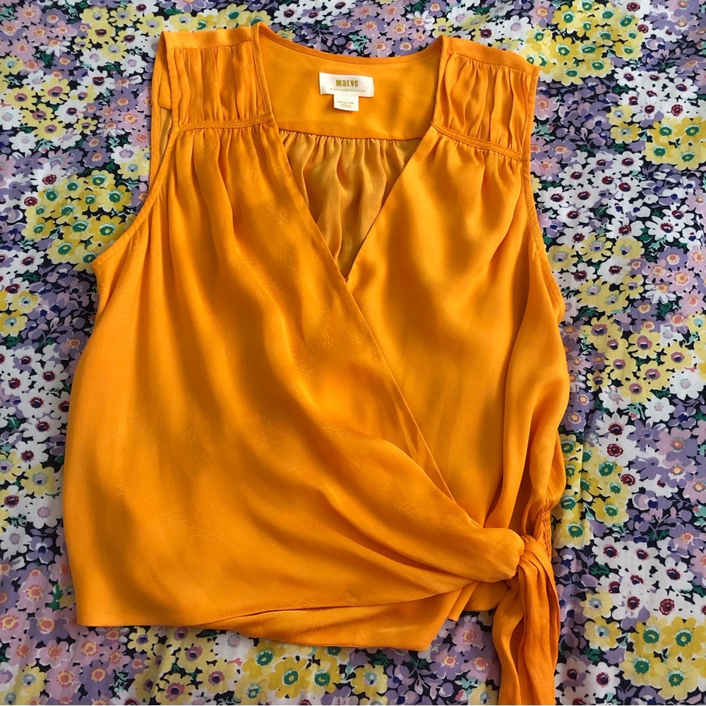 Beautiful Fall- Maeve by Anthropologie Tank Top Blouse